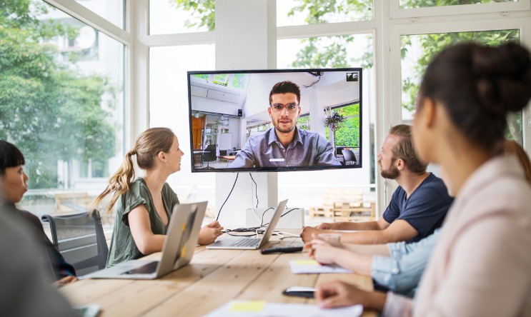 startup-business-team-having-a-video-conference-with-investor-picture