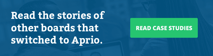Read the stories of other boards that switched to Aprio