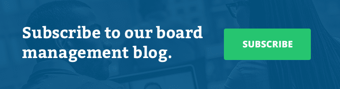 Subscribe to our board management blog