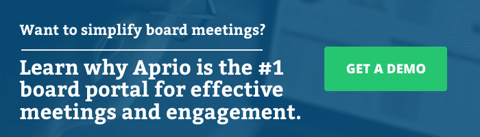 Want to simplify board meetings?