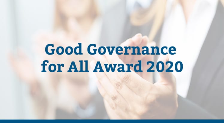 Good Governance for All Award 2020
