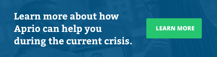 Learn how Aprio can help you during the COVID-19 crisis.