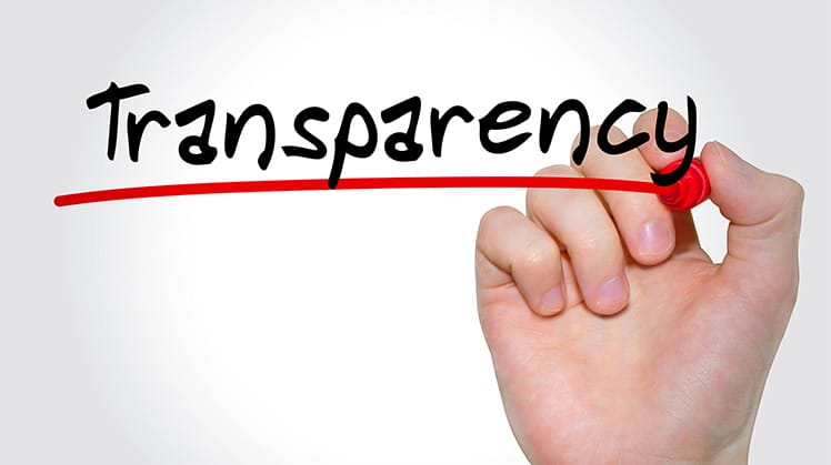 Board and organizational transparency
