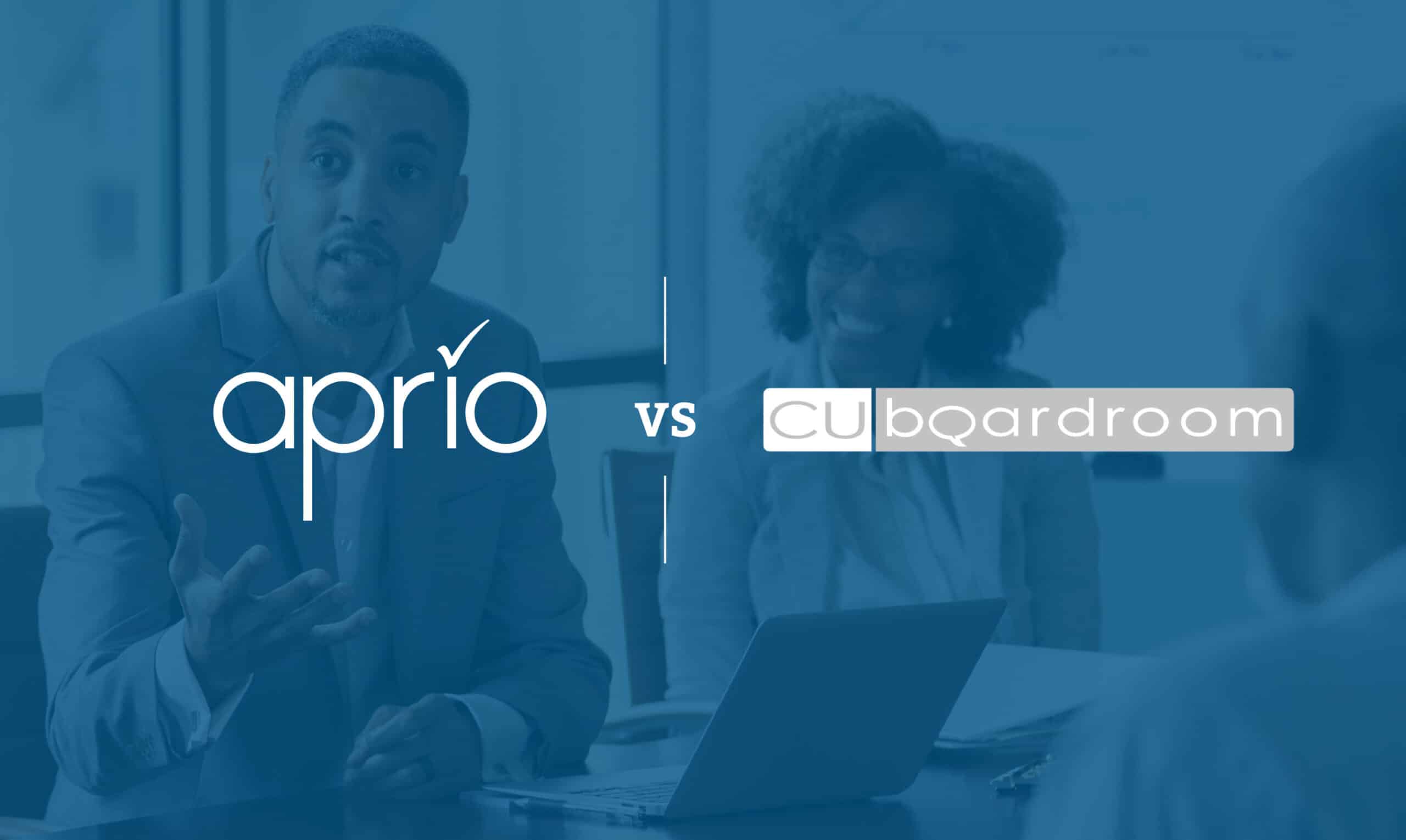 board portal comparison Aprio versus CUBoardroom