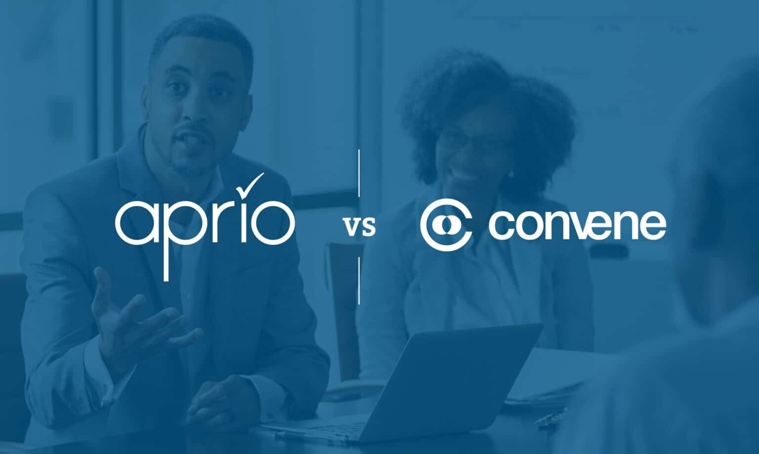 Board portal comparison Aprio versus Convene